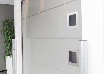 new modern sectional garage door