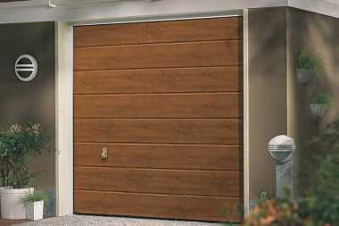modern sectional garage door